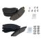 08-11 F250; 08-12 F350 Front & Rear Premium Posi Ceramic Disc Brake Pad Kit