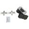 03-06 Mercedes E500 Front Ceramic Brake Pad & Rotor Kit Set