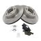 08-13 BMW 128i Front Premium Posi Ceramic Brake Pad & Rotor Kit Set