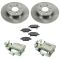 05-08 Chevy Cobalt NEW Rear Disc Brake Caliper, Ceramic Brake Pad & Rotor Kit