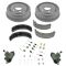 Buick Chevy Olds Pontiac Multifit Rear Brake Drum, Shoe, Hardware and Wheel Cylinder Kit