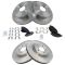 13 JX35 14-15 QX60 15-16 Murano 13-15 Pathfinder Front & Rear Posi Ceramic Pads & Rotor kit