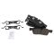 11-16 Jeep Grand Cherokeel; Dodge Durango Front & Rear Premium Posi Ceramic Disc Brake Pad Kit