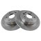 02-04 Honda CR-V Front & Rear Disc Brake Rotors with Premium Posi Matallic Pads