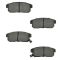 02-04 Infiniti I35; 02-03 Nissan Maxima Front & Rear Premium Posi Metallic Brake Pad & Rotor Kit