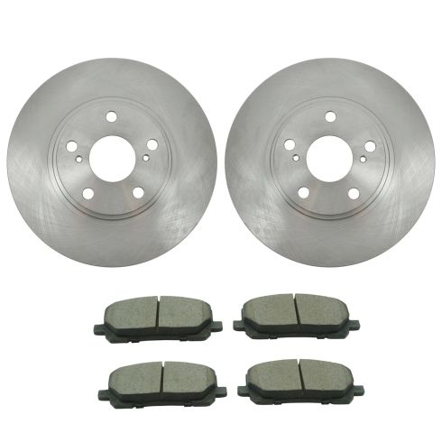 01-07 Toytota Highlander Front Premium Posi Ceramic Disc Brake Pad & Rotor Kit