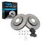 06-09 Solstice, 07-10 Sky Front Posi Semi-metallic  Brake Pad & Rotor Kit