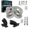 11-15 Cruze; 16 Cruze Limited; 12-17 Sonic Front & Rear Premium Posi Ceramic Pad & Rotor Kit