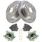 10-12 RDX, 07-11 CR-V, Rear Disc Brake Caliper, Ceramic Brake Pad & Rotor Kit