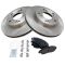 12-15 Civic Front Premium Posi Ceramic Disc Brake Pad & Rotor Kit