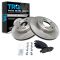 12-15 Civic Front Premium Posi Ceramic Disc Brake Pad & Rotor Kit