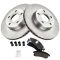 GM Multifit Front Premium Posi Ceramic Disc Brake Pad & Rotor Kit