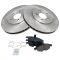 Chrysler Dodge Multifit Front Premium Posi Ceramic Disc Brake Pad & Rotor Kit