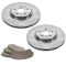 08-14 CTS w/ HD Brakes Front Premium Posi Ceramic Pad & Rotor Kit