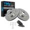 08-14 CTS w/ STD Brakes Front Premium Posi Ceramic Pad & Rotor Kit