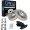 Buick Chevy Multifit Posi Ceramic Brake Pad & Rotor Kit