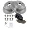 08-13 Highlander Rear Premium Posi Ceramic Pad & Rotor Kit