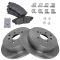 Lexus Toyota Multifit Rear Premium Posi Ceramic Brake Pad & Rotor Kit