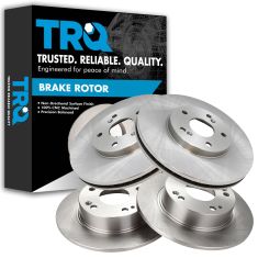 03-07 Accord; 04-08 TSX Front & Rear Brake Rotor Kit