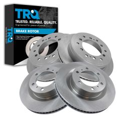 10-16 GX460; 10-15 4Runner Front & Rear Brake Rotor Kit