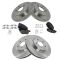 11-14 Scion tC Front & Rear Premium Posi Ceramic Brake Pad & Rotor Kit