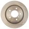 06-11 323i; 06 325i; 07-13 328i Rear Disc Brake Rotors Pair