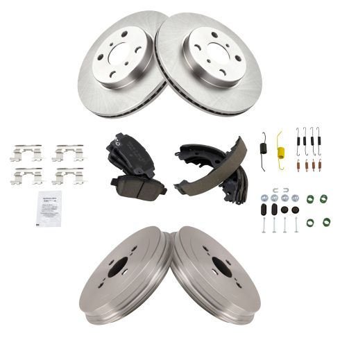 Brake Pad & Rotor, Shoe & Drum Kit