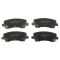 15-17 Mustang Ecoboost, V6 Front & Rear Posi Ceramic Brake Pad & Rotor Kit