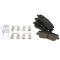 15-17 Mustang Ecoboost, V6 Front & Rear Posi Ceramic Brake Pad & Rotor Kit