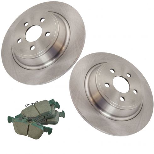 FORD OEM Rear Brake-Rotor E1GZ2C026E
