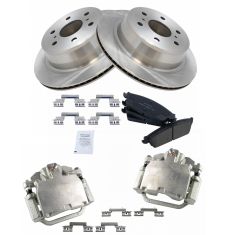 Semi-Metallic Brake Kit w/Calipers