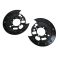 Rear Pad, Rotor, Parking Shoe & Backing Plate Kit