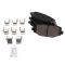 Front & Rear Ceramic Brake Pad Kit