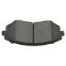 Front & Rear Ceramic Brake Pad Kit