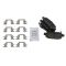 Front & Rear Semi-Metallic Brake Pad Kit