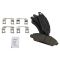 Front & Rear Ceramic Brake Pad Kit