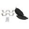 Front & Rear Ceramic Brake Pad Kit