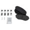 Front & Rear Ceramic Brake Pad Kit