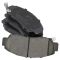 Front & Rear Ceramic Brake Pad Kit