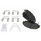 Front & Rear Ceramic Brake Pad Kit