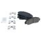 Front & Rear Ceramic Brake Pad Kit