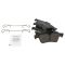 Front & Rear Ceramic Brake Pad Kit