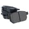 Front & Rear Semi-Metallic Brake Pad Kit