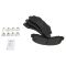 Front & Rear Semi-Metallic Brake Pad Kit