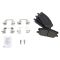 Front & Rear Ceramic Brake Pad Kit