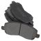 Front & Rear Semi-Metallic Brake Pad Kit