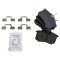 Front & Rear Semi-Metallic Brake Pad Kit