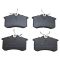 Front & Rear Semi-Metallic Brake Pad Kit