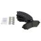 Front & Rear Semi-Metallic Brake Pad Kit