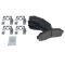 Front & Rear Ceramic Brake Pad Kit